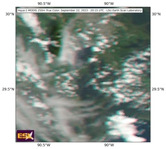 Sep 22 2023 20:15 MODIS 250m DAVISPOND