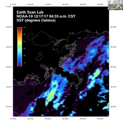 Dec 17 2017 10 UTC NOAA-19 MRP SST