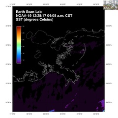 Dec 28 2017 10 UTC NOAA-19 MRP SST