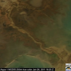 Jan 26, 2011 18:25 AQUA-1 250m Lake Caernarvon