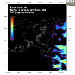 Dec 26 2017 20 UTC NOAA-19 MRP SST