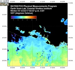 Dec 22 2017 20 UTC NOAA-19 Atch Bay SST