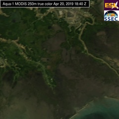 Apr 20 2019 18:40 MODIS 250m DAVISPOND