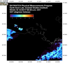 Dec 20 2017 12 UTC NOAA-18 Atch Bay SST