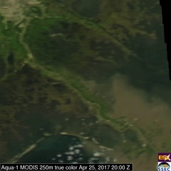 Apr 25 2017 20:00 MODIS 250m CAERNARVON