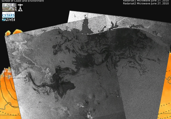 SST/SAR Images of the Deepwater Horizon Oil Spill