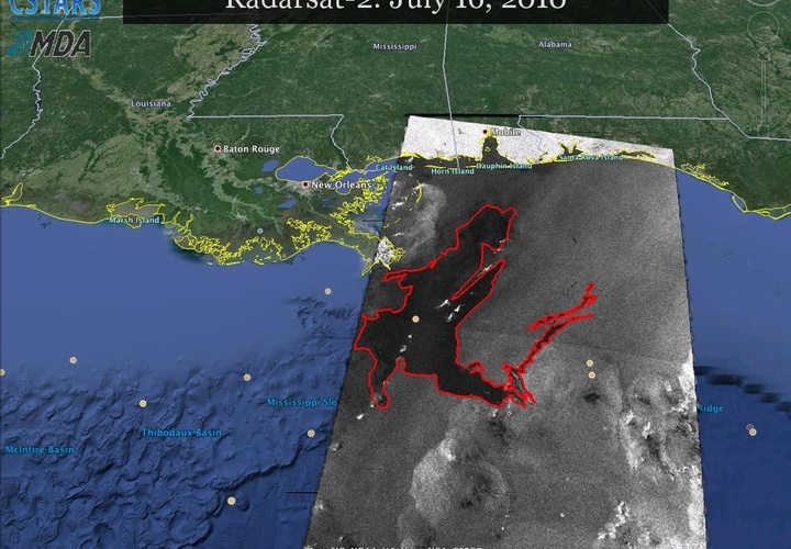 Radarsat-2: July 16, 2010