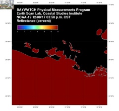 Dec 08 2017 21 UTC NOAA-19 Atch Bay Reflectance