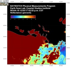Dec 05 2017 20 UTC NOAA-19 Atch Bay Reflectance