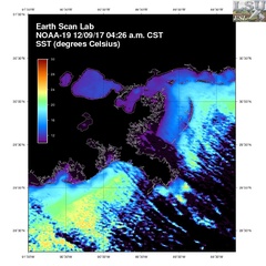 Dec 09 2017 10 UTC NOAA-19 MRP SST