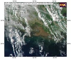 Latest MODIS image