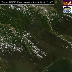 Apr 24 2018 17:15 MODIS 250m DAVISPOND