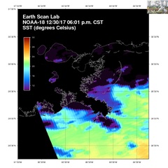 Dec 31 2017 00 UTC NOAA-18 MRP SST
