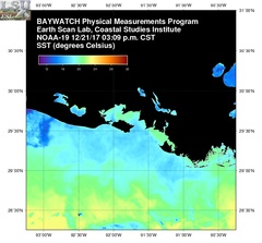 Dec 21 2017 21 UTC NOAA-19 Atch Bay SST