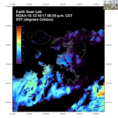 Dec 19 2017 00 UTC NOAA-18 MRP SST