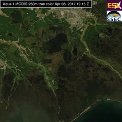 Apr 08 2017 19:15 MODIS 250m DAVISPOND
