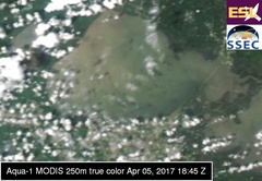 Apr 05 2017 18:45 MODIS 250m LAKEPONTCH
