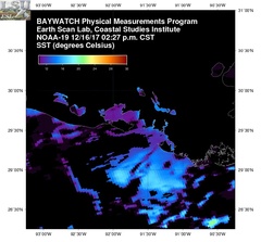 Dec 16 2017 20 UTC NOAA-19 Atch Bay SST
