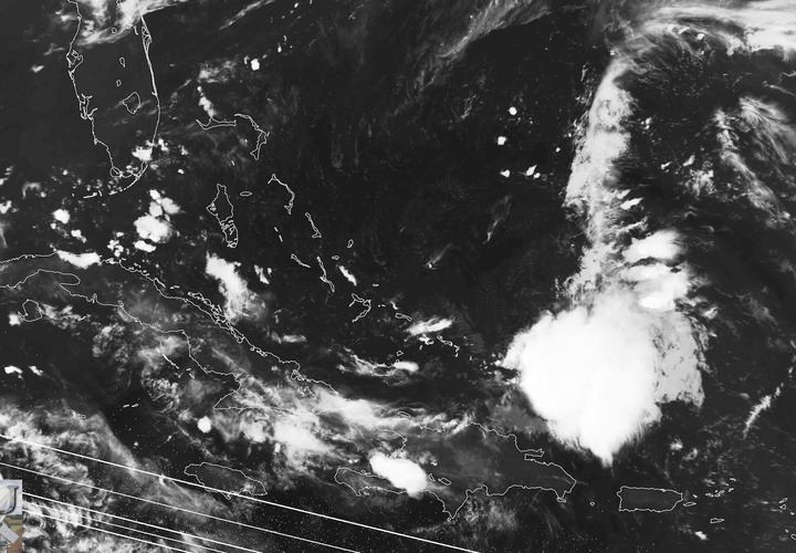 NOAA-19: Remnants of Tropical Storm Dorian