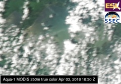 Apr 03 2018 18:30 MODIS 250m LAKEPONTCH