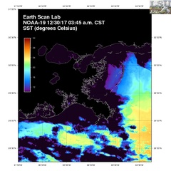 Dec 30 2017 09 UTC NOAA-19 MRP SST