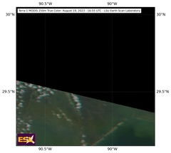 Aug 19 2023 16:55 MODIS 250m DAVISPOND