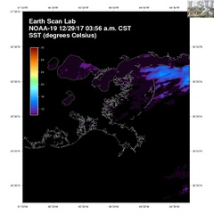 Dec 29 2017 09 UTC NOAA-19 MRP SST
