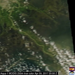 Apr 09 2017 20:00 MODIS 250m CAERNARVON