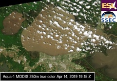 Apr 14 2019 19:15 MODIS 250m LAKEPONTCH