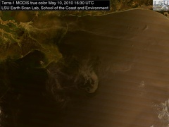 May 10 2010 16:30 TERRA-1 MODIS DWH Zoomed