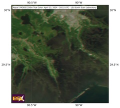 Apr 13 2024 20:15 MODIS 250m DAVISPOND