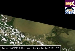 Apr 24 2018 17:15 MODIS 250m LAKEPONTCH
