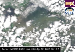 Apr 02 2018 16:10 MODIS 250m LAKEPONTCH