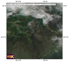 Apr 14 2024 19:15 MODIS 250m DAVISPOND