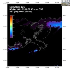 Jan 02 2018 13 UTC NOAA-18 MRP SST