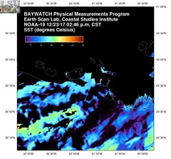 Dec 23 2017 20 UTC NOAA-19 Atch Bay SST