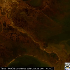 Jan 28 2011 16:36 MODIS 250m CAERNARVON