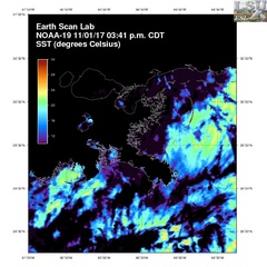 Nov 01 2017 20 UTC NOAA-19 MRP SST