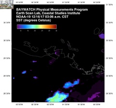 Dec 16 2017 09 UTC NOAA-19 Atch Bay SST