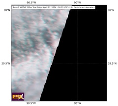 Apr 07 2024 16:55 MODIS 250m DAVISPOND