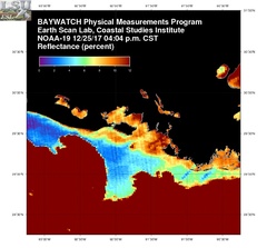 Dec 25 2017 22 UTC NOAA-19 Atch Bay Reflectance