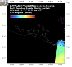 Dec 17 2017 08 UTC NOAA-19 Atch Bay SST