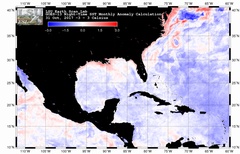 Oct 2017 GOES Monthly North Atlantic SST Anomaly