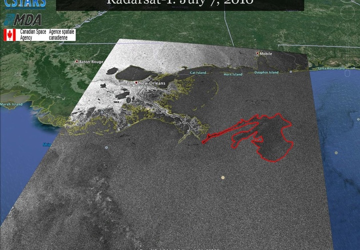 Radarsat-1: July 7, 2010
