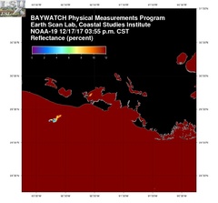 Dec 17 2017 21 UTC NOAA-19 Atch Bay Reflectance