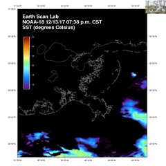 Dec 14 2017 01 UTC NOAA-18 MRP SST
