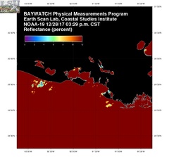 Dec 28 2017 21 UTC NOAA-19 Atch Bay Reflectance