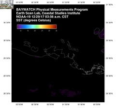 Dec 29 2017 09 UTC NOAA-19 Atch Bay SST