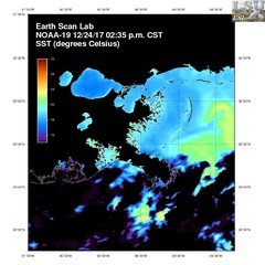 Dec 24 2017 20 UTC NOAA-19 MRP SST