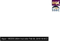 Feb 03 2018 18:45 MODIS 250m LAKEPONTCH